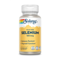 foto дієтична добавка в вегетаріанських капсулах solaray selenium yeast free селен 100 мкг, 90 шт