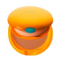 foto тональний засіб сонцезахисний компактний shiseido sun protection tanning compact foundation spf 6 натуральний, 12 г