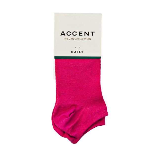foto шкарпетки жіночі акцент 10885 розмір 23-25, малинові