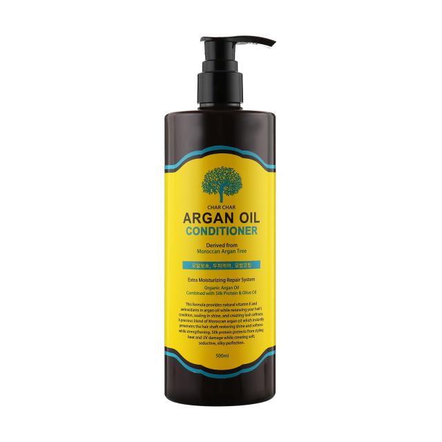 foto кондиціонер для волосся char char argan oil conditioner з аргановою олією, 500 мл