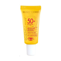 foto сонцезахисний крем для шкіри навколо очей mary cohr protection anti-ageing cream eye contour spf 50+, 15 мл