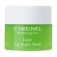 foto нічна маска для губ carenel lime lip night mask лайм, 5 г