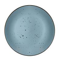 foto тарілка десертна ardesto bagheria керамічна, misty blue, 19 см (ar2919bgc)