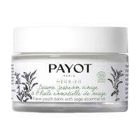 foto омолоджувальний бальзам для обличчя payot herbier face youth balm з ефірними маслами, 50 мл