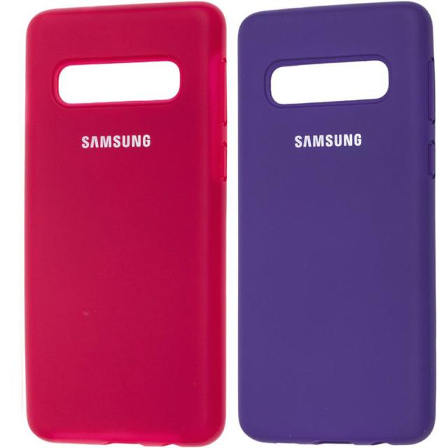 foto чохол silicone cover full protective (aa) для samsung galaxy s10