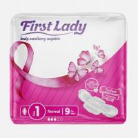 foto гігієнічні прокладки first lady ultra normal розмір 1, 9 шт