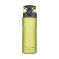 foto пляшка для води ardesto matte bottle пластикова, зелена, 600 мл (ar2205pg)