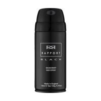 foto парфумований дезодорант-спрей eden classic rapport black чоловічий, 150 мл