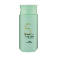 foto шампунь masil 5 probiotics scalp scaling shampoo для глибокого очищення шкіри голови, з пробіотиками, 150 мл