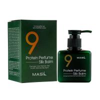 foto незмивний бальзам masil 9 protein perfume silk balm для захисту волосся, 180 мл