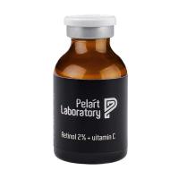 foto ретинол 2% з вітаміном с для обличчя pelart laboratory retinol 2% + vitamin c, 20 мл
