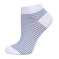foto шкарпетки жіночі бчк classic  14с1101 (середньої довжини) білий-сірий р.23