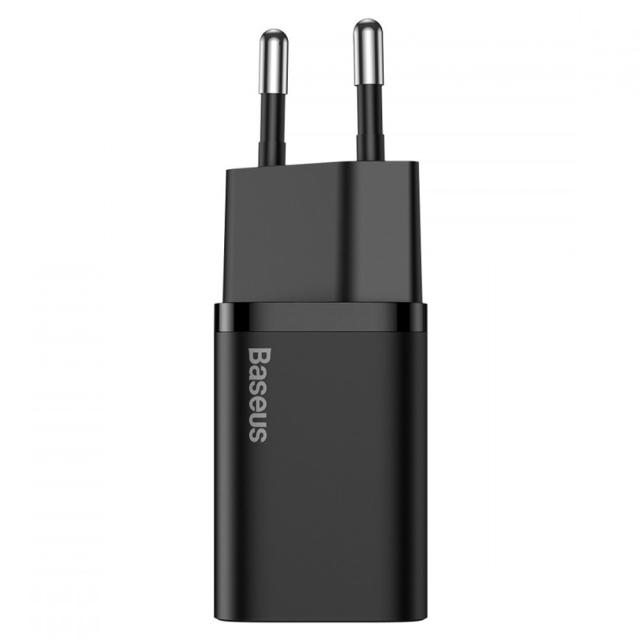 foto мзп baseus super silicone pd charger 25w (type-c) + type-c to type-c cable 3a (1m)для зарядные устройства (black)