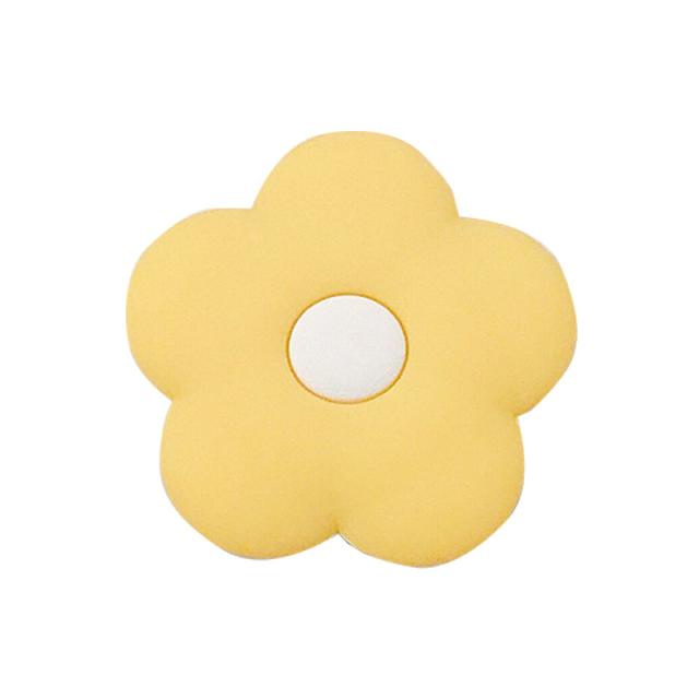 foto тримач для телефона 3d (квітка / жовтий)