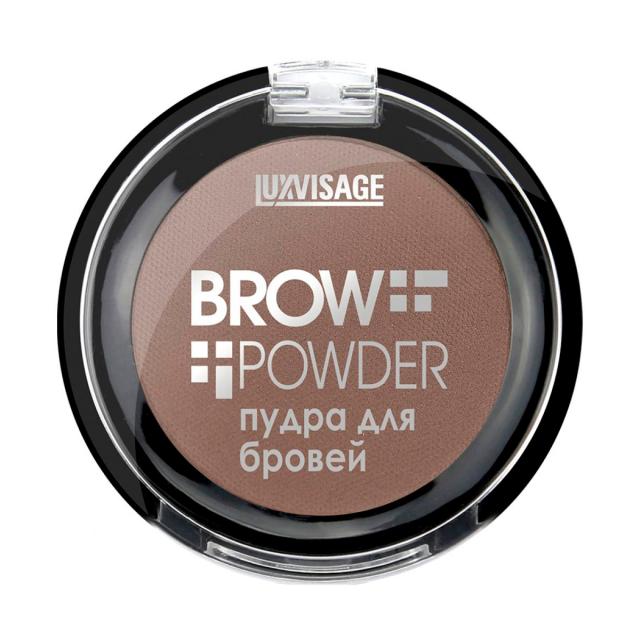 foto пудра для брів luxvisage brow powder 02 soft brown 1.7 г