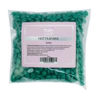 foto гарячий полімерний віск у гранулах tufi profi premium hot film wax алоэ, 100 г