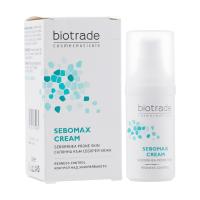 foto заспокійливий крем для обличчя biotrade sebomax cream при себорейному дерматиті та демодекозі, 30 мл