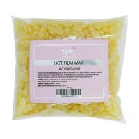 foto гарячий полімерний віск у гранулах tufi profi premium hot film wax натуральний, 100 г