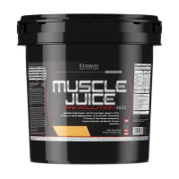 foto дієтична добавка гейнер в порошку ultimate nutrition muscle juice revolution 2600 печиво з кремом, 5.04 кг
