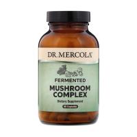 foto дієтична добавка в капсулах dr. mercola fermented mushroom complex комплекс ферментованих грибів, 90 шт