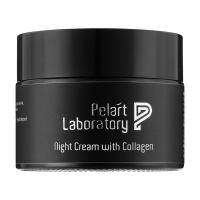 foto нічний крем для обличчя pelart laboratory night cream with collagen з колагеном, 50 мл