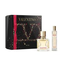 foto парфумований жіночий набір valentino voce viva gift set (парфумована вода, 50 мл + парфумована вода, 15 мл)