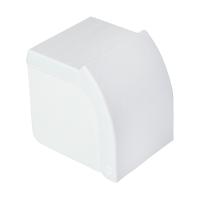 foto тримач для туалетного паперу ecodeo tex білий, 1 шт (l9100wh)