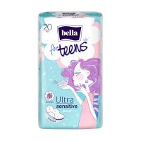 foto гігієнічні прокладки bella for teens ultra sensitive, 20 шт