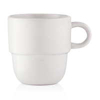 foto чашка ardesto trento керамічна, біла, 390 мл (ar2939tw)