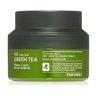 foto крем для обличчя з екстрактом зеленого чаю tony moly the chok chok green tea watery cream, 60 мл