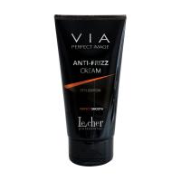 foto крем для укладання волосся lecher professional via perfect smooth anti frizz hair cream, 150 мл