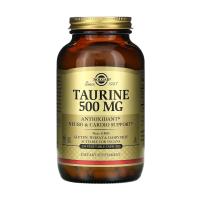 foto харчова добавка в капсулах solgar taurine таурин, 500 мг, 250 шт