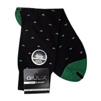 foto шкарпетки чоловічі giulia elegant 404 calzino black р.39-40