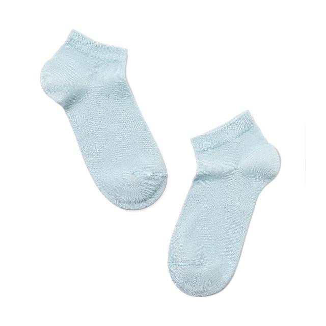 foto шкарпетки жіночі conte elegant active (короткі, люрекс) віскозні 17с-57сп світло-блакитний р.25
