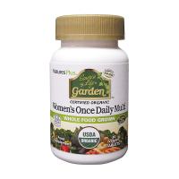 foto харчова добавка мультивітаміни в таблетках naturesplus source of life garden women's once daily multi для жінок, 30 шт