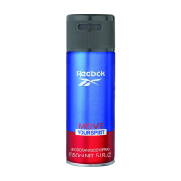 foto парфумований дезодорант reebok move your spirit deodorant body spray чоловічий, 150 мл