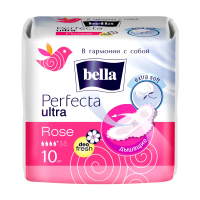 foto прокладки для критичних днів bella perfecta rose deo fresh ultra soft, 10 шт