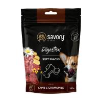 foto ласощі для покращення травлення собак savory digestion soft snacks lamb & chamomile з ягням та ромашкою, 200 г