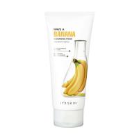 foto пінка для вмивання it's skin have a banana cleansing foam з бананом, 150 мл