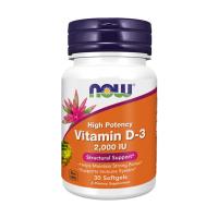 foto харчова добавка вітаміни в капсулах now foods vitamin d3, 2000 мо, 30 шт