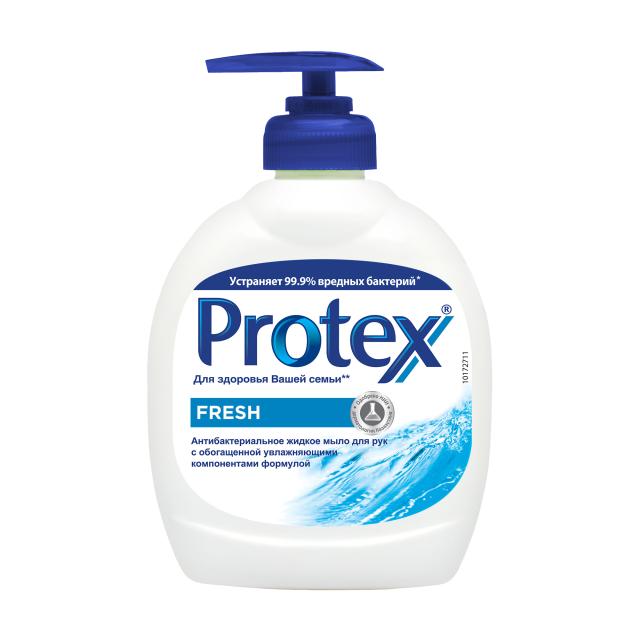 foto антибактеріальне рідке мило protex fresh antibacterial liquid hand wash, 300 мл