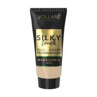foto тональний крем для обличчя vollare cosmetics full cover silky touch foundation 67 sandy beige, 30 мл