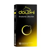 foto презервативи dolphi anatomic ultra thin анатомічні надтонкі, 12 шт