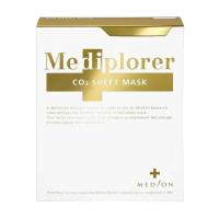 foto тканинна маска для обличчя mediplorer co2 sheet mask, 5 шт