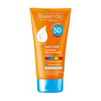 foto сонцезахисний крем для обличчя bielenda protective face cream spf 50 для сухої і чутливої шкіри, 50 мл