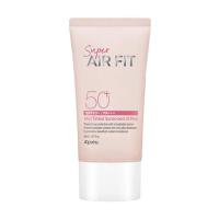 foto сонцезахисний тонувальний крем для обличчя a'pieu super air fit spf50+ pa+++ mild tinted sunscreen, 01 pink, 50 мл