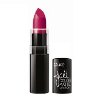 foto матова стійка помада для губ quiz cosmetics joli color matte long lasting lipstick 305 sensual burgundy, 4.2 г