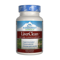 foto дієтична добавка в капсулах ridgecrest herbals liverclean комплекс очищення та підтримки печінки, 60 шт