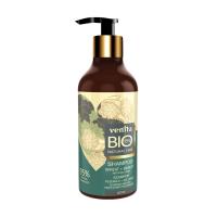 foto шампунь для волосся venita bio natural care shampoo детокс пшениця та ячмінь, 400 мл