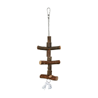 foto дерев'яна іграшка для птахів trixie, 40 см (5870)